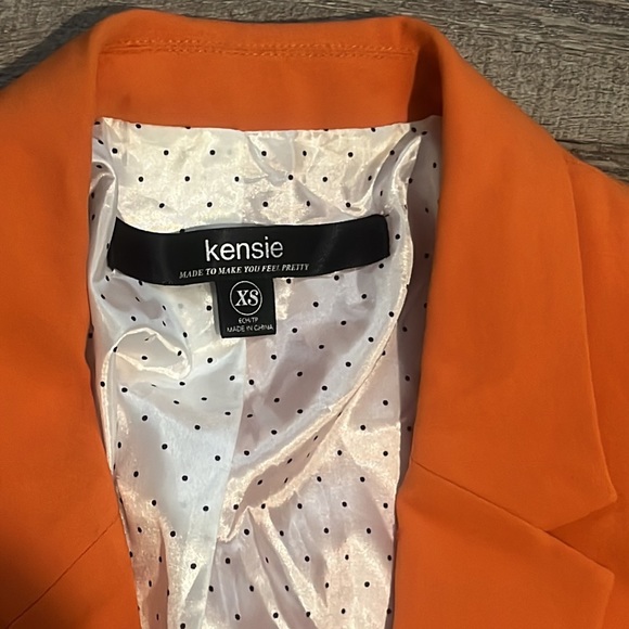 Kensie Orange blazer - Picture 3 of 6